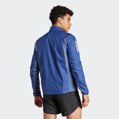 adidas laufjacke herren dunkelblau|Laufjacken für Herren bringen dich an dein Ziel .